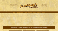 Desktop Screenshot of frankguidoslittleitaly.com